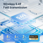 OWS Earphones - Manufacturer Open Ear LED Indicator ENC Noise Cancelling Stereo Bass