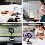 Car Phone Mount - Manufacturer 360° Rotating Vacuum Suction Waterproof Magnetic Universal