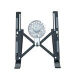 Laptop Stand - Manufacturer Adjustable Height Foldable with Cooling Fan Laptop Tablet iPad