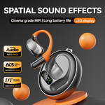 Bone Conduction - Manufacturer M113 Ear-clip 20H Battery IPX4 Waterproof iPhone Music