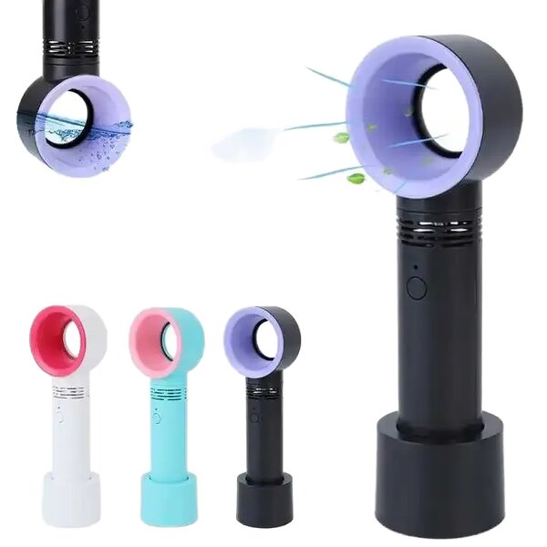 Handheld Fan - Manufacturer 2025 Summer Mini Ice 1200mah Peltier USB Plastic Cooling