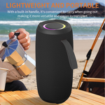 BT Speaker - Manufacturer IPX4 Waterproof 20W RGB 5.3 Deep Bass TWS 20H Boomboxes