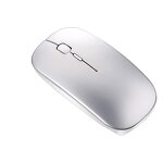 Wireless Mouse - Manufacturer BT4.0+2.4G Laser Optical Rechargeable 3D Mac PC Slim