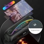 Gaming Speaker - Manufacturer Wireless 60W RMS Deep Bass RGB IPX5 Waterproof 15H Outdoor