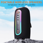 BT Speaker - Manufacturer IPX4 Waterproof 20W RGB 5.3 Deep Bass TWS 20H Boomboxes