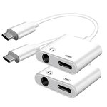 Audio Adapter - Manufacturer USB C to 3.5mm PD Fast Charging iPhone15/16 Pro Laptop