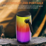 BT Speaker - Manufacturer Portable 5.3 3D Surround 24H IPX4 Waterproof RGB TWS LED