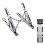 Laptop Stand - Manufacturer Carbon Steel Foldable Height Adjustable Vertical Notebook Holder