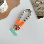 Phone Strap - Manufacturer Fashion Wrist Anti-Lost Lanyard Twist Rope Pendant Case
