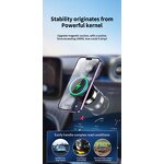 Car Phone Holder - Manufacturer 360° Magnetic Wireless Charger Electric Vacuum Suction Cup