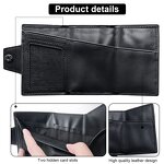 Card Holder - Manufacturer Men's RFID Blocking Slim Pop Up Credit Card Wallet With Zipper