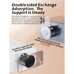 Car Phone Mount - Manufacturer Double Sided Magnetic Vacuum Suction Screen Mirror Glass