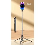 Selfie Stick - Manufacturer R1-L Foldable Wireless Remote ABS Stainless Steel Smartphone
