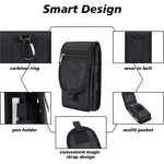 Phone Holster - Manufacturer Universal Nylon Waist Bag iPhone16/15 Pro Max Belt Clip