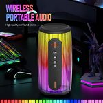 BT Speaker - Manufacturer Portable 5.3 3D Surround 24H IPX4 Waterproof RGB TWS LED