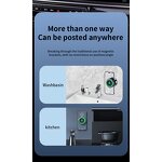 Car Phone Holder - Manufacturer 360° Magnetic Electric Vacuum Wireless Charger Smooth Surface