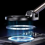 Phone Holder - Manufacturer 360° Vacuum Magnetic Suction Extendable Car Gym Mirror Shower