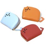 Wallet - Manufacturer Small Cat PU Lychee RFID Blocking Card Holder Handbag Wallet for Women