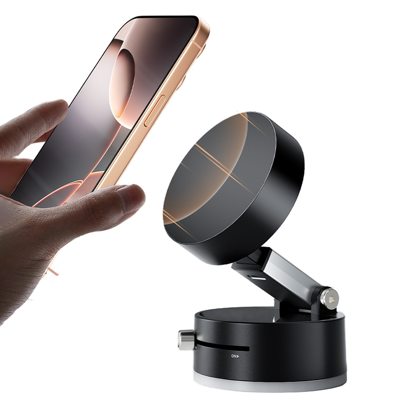 Car Phone Mount - Manufacturer Double Sided Magnetic Vacuum Suction Screen Mirror Glass