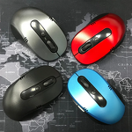 Wireless Mouse - Manufacturer 4-Button 2.4G 1600DPI Backlit LED Chromebook Mac 3D