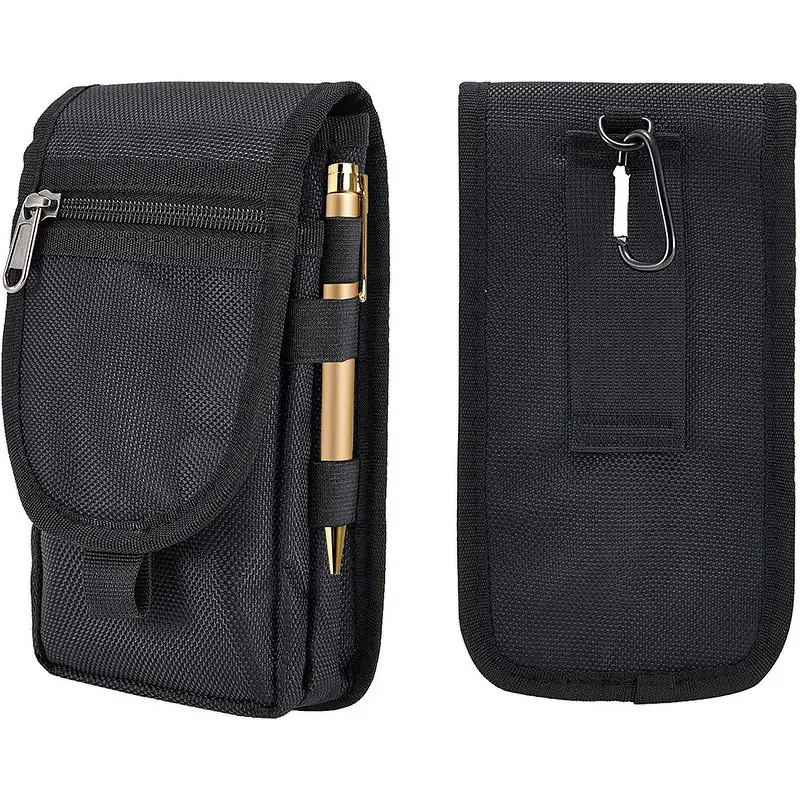 Phone Holster - Manufacturer Universal Nylon Waist Bag iPhone16/15 Pro Max Belt Clip