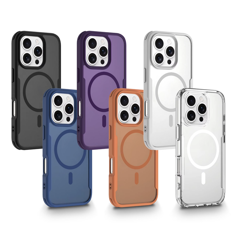 Phone Case - Manufacturer Super Drop-proof Translucent Magnetic Wireless Charging TPU PC iPhone16