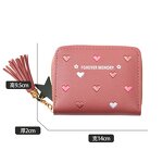 Coin Purse - Manufacturer Mini PU Lychee Pattern Card Holder Wallet Handbag for Women
