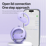 OWS Earphones - Manufacturer M112 Swivel Hanging Hi-fi 40H Battery IPX4 iPhone Huawei