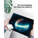 SD Card Reader - Manufacturer USB C Compatible iPhone15/16 iPad Mac Laptop IMac Adapter