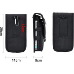 Phone Holster - Manufacturer Universal Nylon Waist Bag iPhone16/15 Pro Max Belt Clip