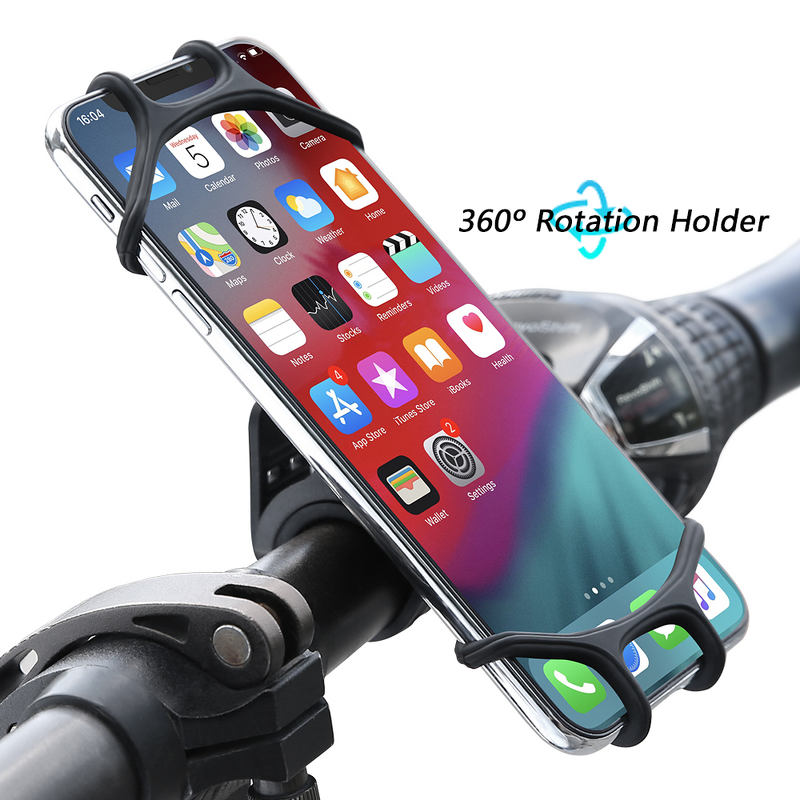 Bicycle Phone Holder Manufacturer - Universal Adjustable Silicone for Motorcycle