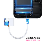 Audio Splitter Manufacturer - PVC Jacket 3.5mm to 2 in 1 Aux Type C