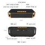 Wireless Speaker Manufacturer - SC208 BT Audio Stereo Subwoofer TF USB FM