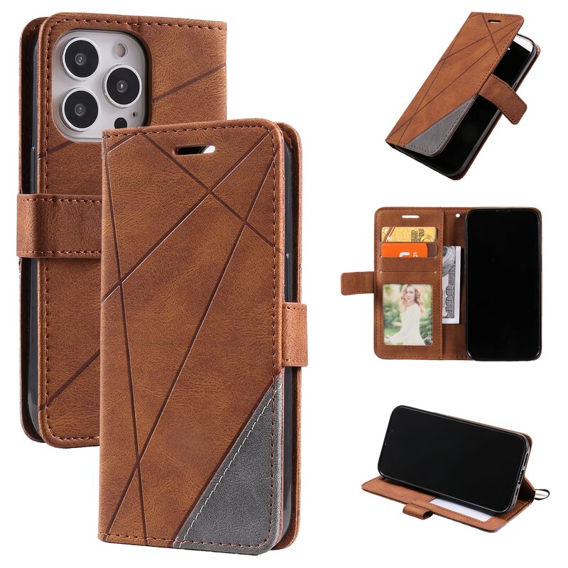 Phone Case Manufacturer - Luxury TPU+PU Flip Wallet Fashion Leather