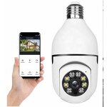 Network Camera Manufacturer - OEM 2MP PTZ Wireless Wifi Bulb 360 Panoramic