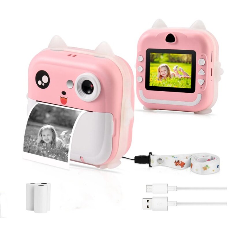 Instant Camera Manufacturer - for Kids Dual Lens 1080P Thermal Printer