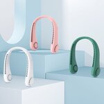 Neck Fan Manufacturer - Wearable 800mah USB Mini Leafless Bladeless Design