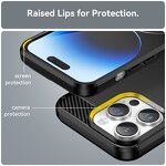 Phone Case Manufacturer - Thin Carbon Fiber TPU Silicone Soft Back Cover