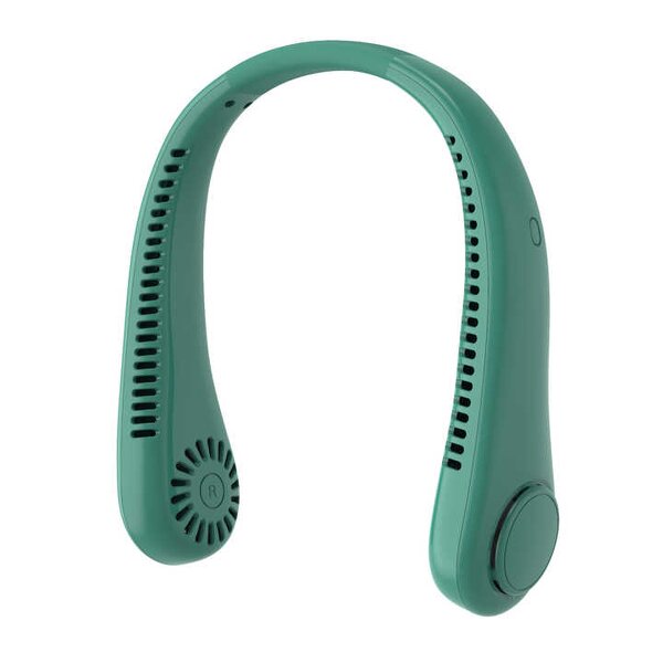 Neck Fan Manufacturer - Portable Bladeless Cooling Power Display USB