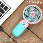 Table Fan Manufacturer - Summer Portable Folding USB Powered for Home & Car