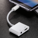 Audio Splitter Manufacturer - PVC Jacket 3.5mm to 2 in 1 Aux Type C