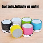 Wireless Speaker Manufacturer - Mini Universal Portable Small Crack LED TF