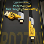 Charging Cable Manufacturer - Nylon Braided PD 27W to 65W 4 in 1