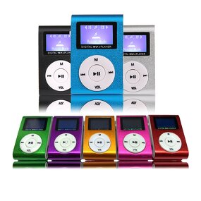 MP3 Player Manufacturer - Mini Metal with Clip TF Card FM Radio