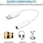 Audio Cable Adapter Manufacturer - Type C to 3.5mm for Earphone Microphone