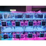 Arcade Game Console Manufacturer - 4-Player Crane Claw Multi-Color Coin Operated