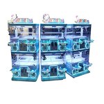 Arcade Game Console Manufacturer - 4-Player Crane Claw Multi-Color Coin Operated