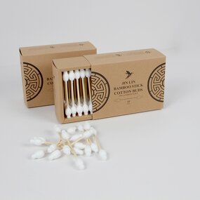 Cotton Swabs - Manufacturer Baby Organic Double Head Bamboo Safety Q-Tips Ear Cleaning