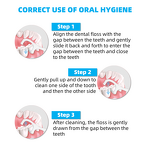 Floss Pick - Manufacturer CE Approval Individual Wrap Mint Flavored Reusable Dental