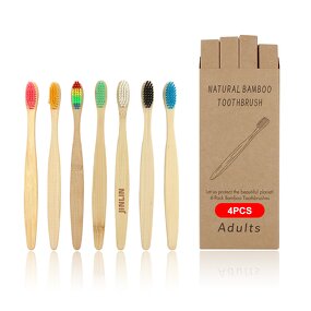 Toothbrush - Manufacturer Bamboo Biodegradable Private Label Hotel Soft Bristles Case